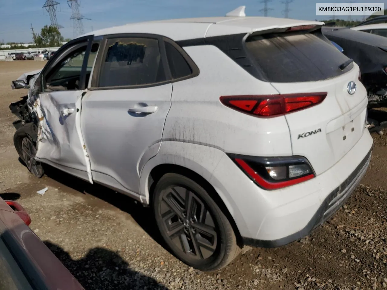 KM8K33AG1PU189320 2023 Hyundai Kona Sel