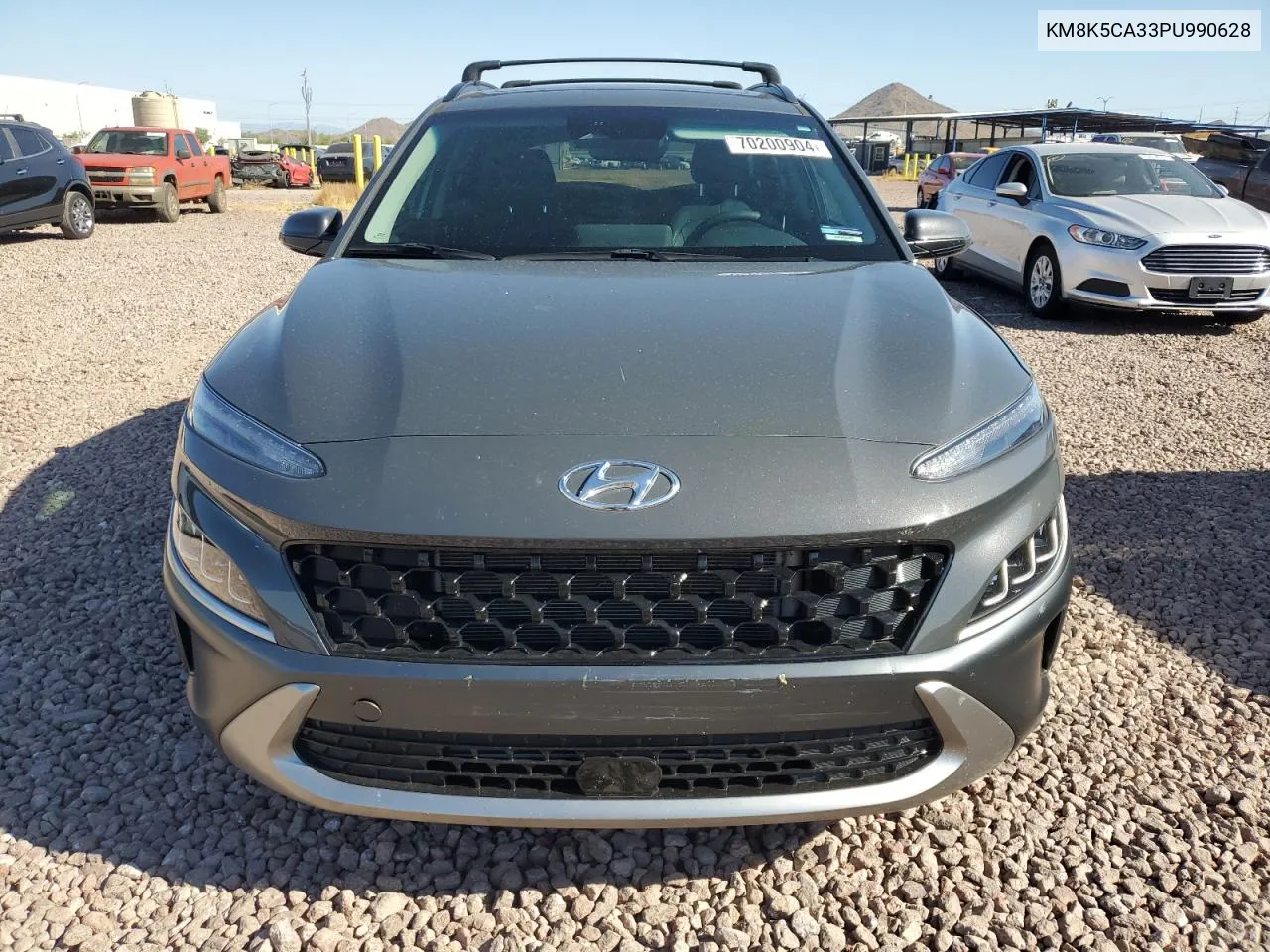 2023 Hyundai Kona Limited VIN: KM8K5CA33PU990628 Lot: 70200904