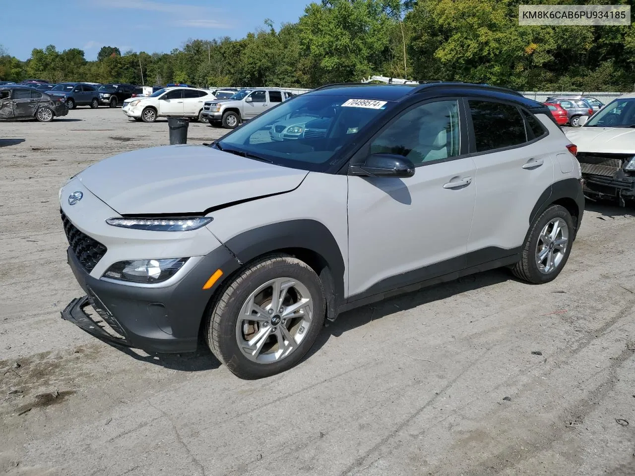 KM8K6CAB6PU934185 2023 Hyundai Kona Sel