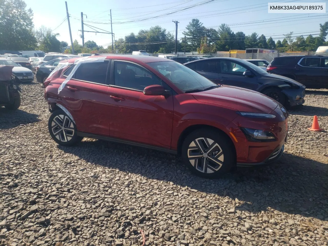 KM8K33AG4PU189375 2023 Hyundai Kona Sel