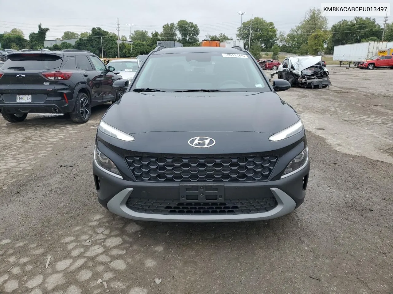 2023 Hyundai Kona Sel VIN: KM8K6CAB0PU013497 Lot: 70911484