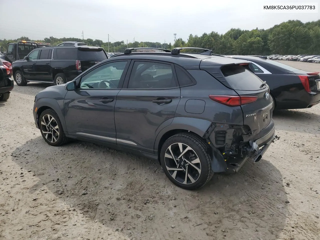 2023 Hyundai Kona Limited VIN: KM8K5CA36PU037783 Lot: 72199954