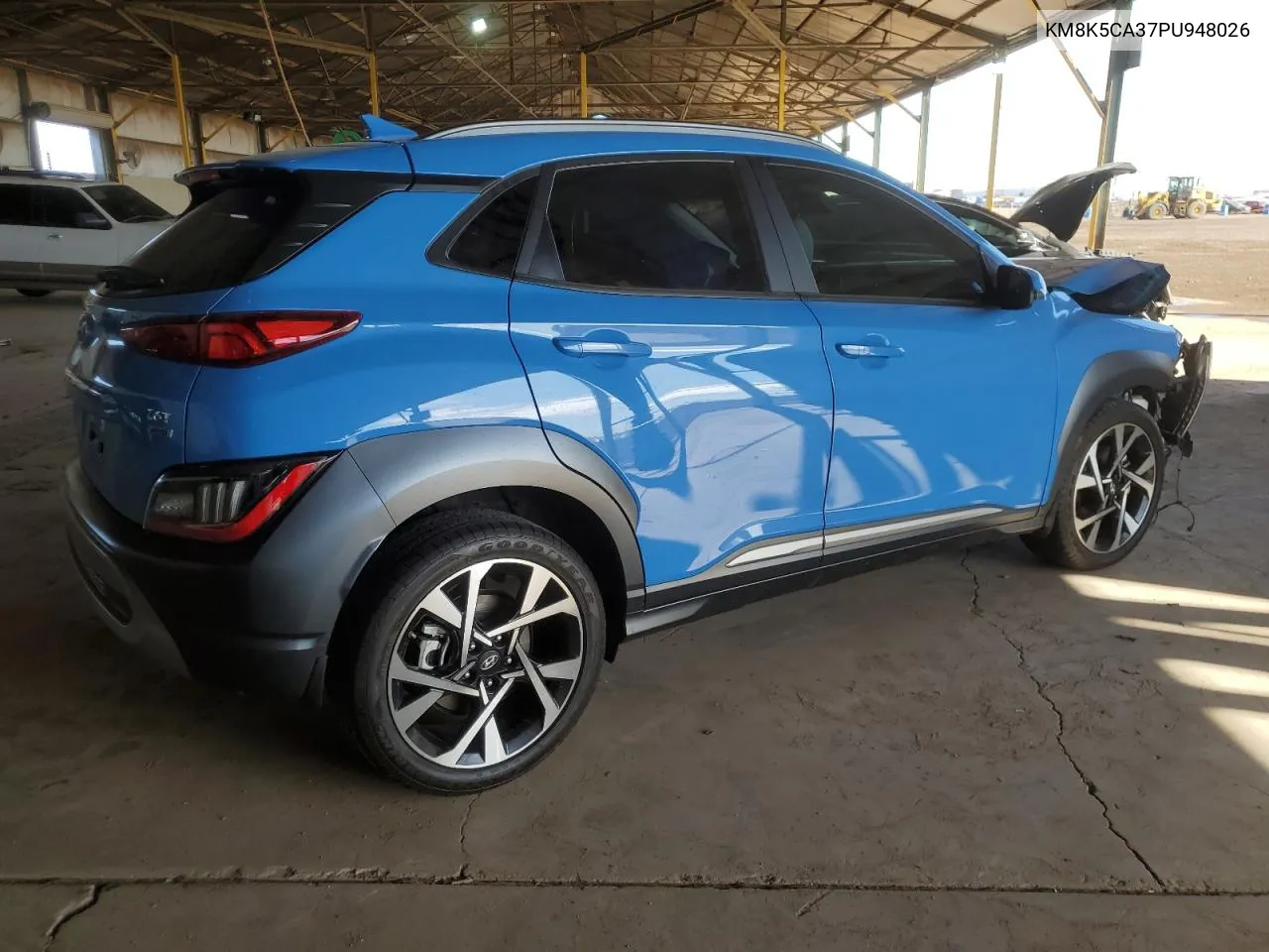 2023 Hyundai Kona Limited VIN: KM8K5CA37PU948026 Lot: 72248334