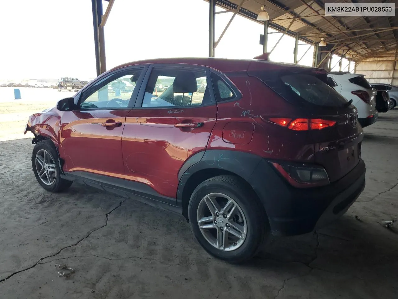 2023 Hyundai Kona Se VIN: KM8K22AB1PU028550 Lot: 72754774