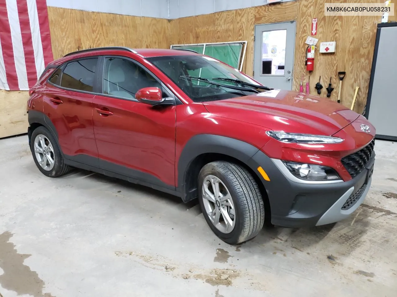 2023 Hyundai Kona Sel VIN: KM8K6CAB0PU058231 Lot: 72772154