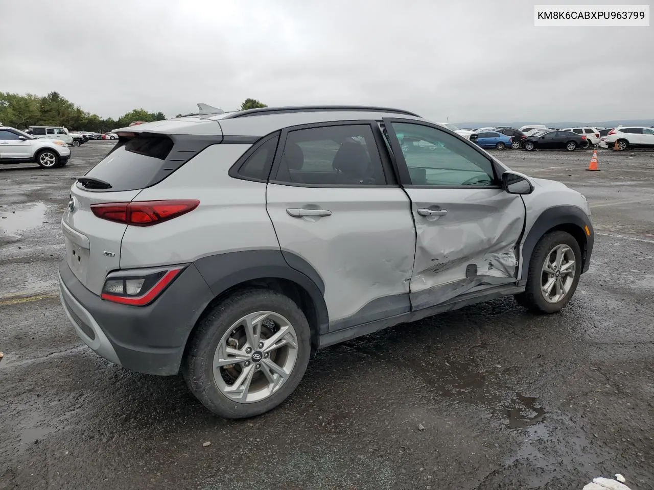 2023 Hyundai Kona Sel VIN: KM8K6CABXPU963799 Lot: 73097294