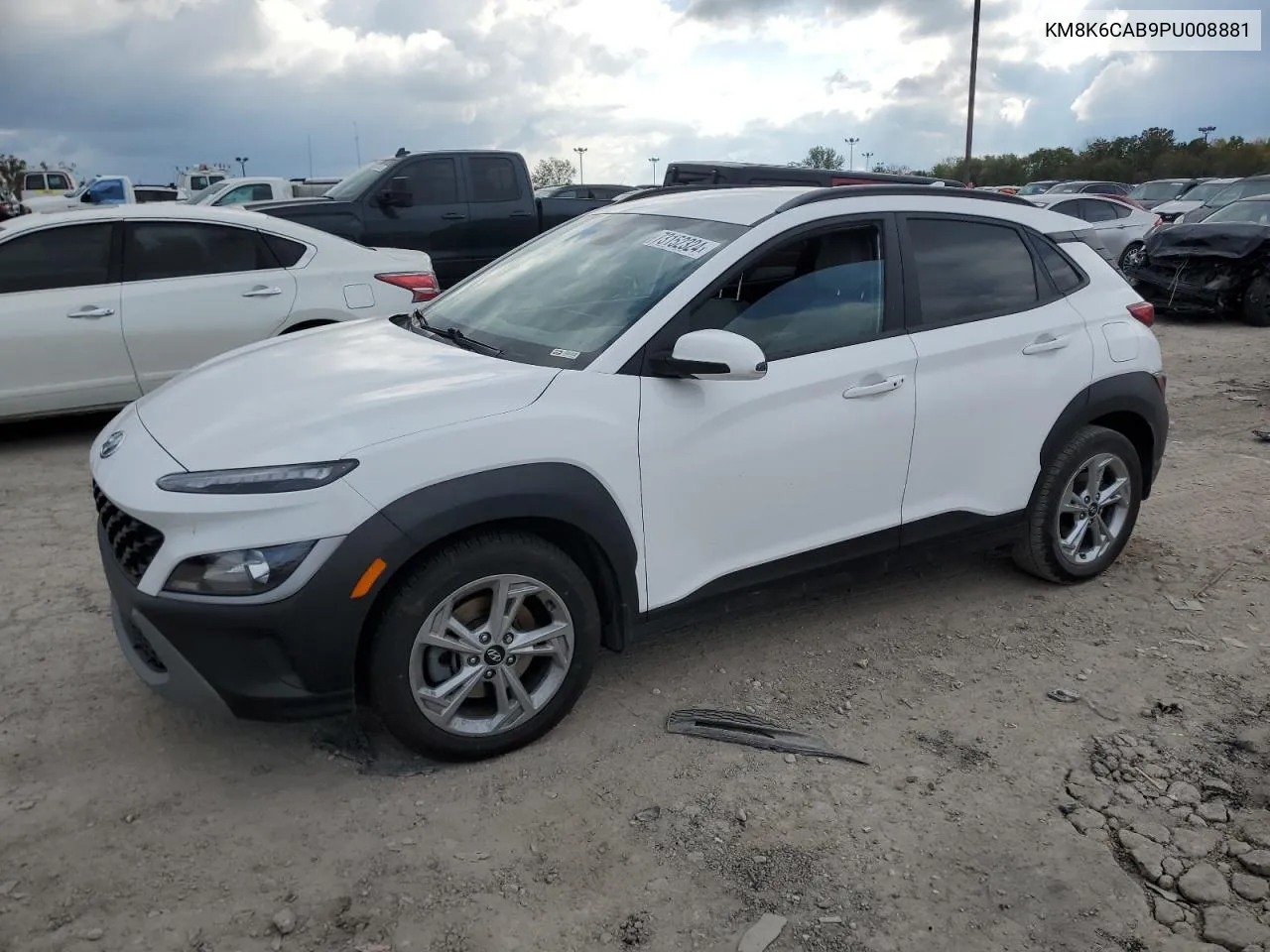 2023 Hyundai Kona Sel VIN: KM8K6CAB9PU008881 Lot: 73152324