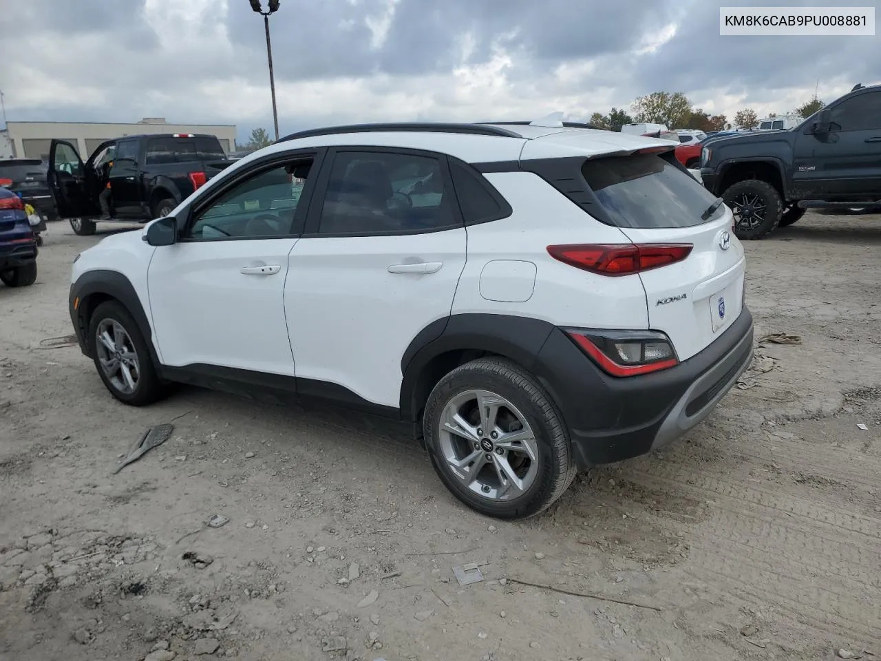 2023 Hyundai Kona Sel VIN: KM8K6CAB9PU008881 Lot: 73152324