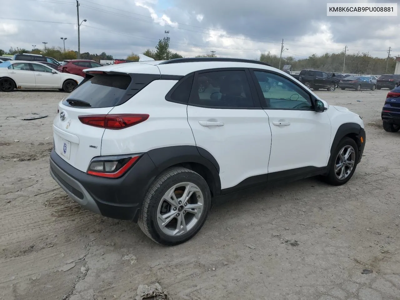 2023 Hyundai Kona Sel VIN: KM8K6CAB9PU008881 Lot: 73152324