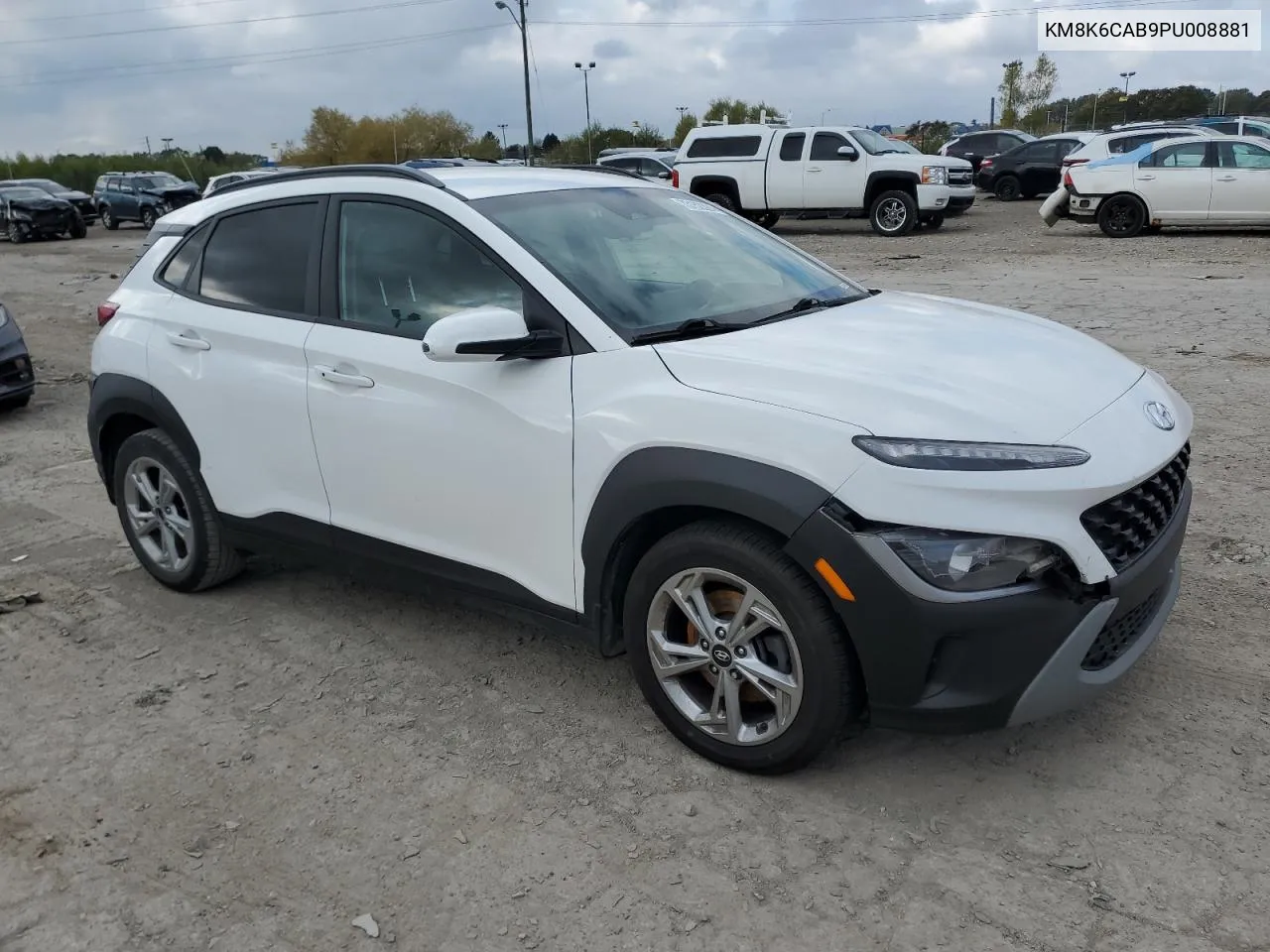 2023 Hyundai Kona Sel VIN: KM8K6CAB9PU008881 Lot: 73152324