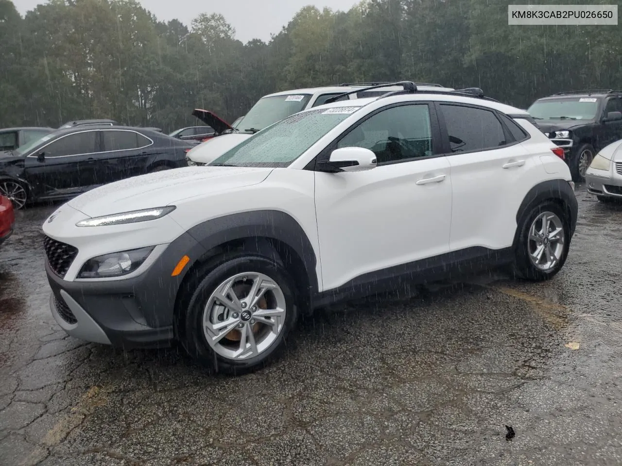 KM8K3CAB2PU026650 2023 Hyundai Kona Sel