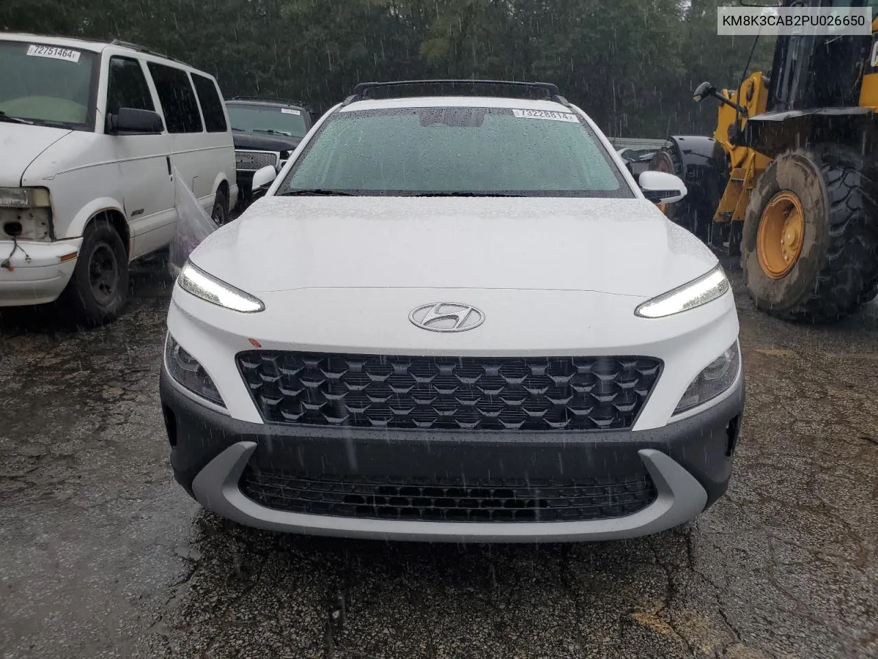 2023 Hyundai Kona Sel VIN: KM8K3CAB2PU026650 Lot: 73228814