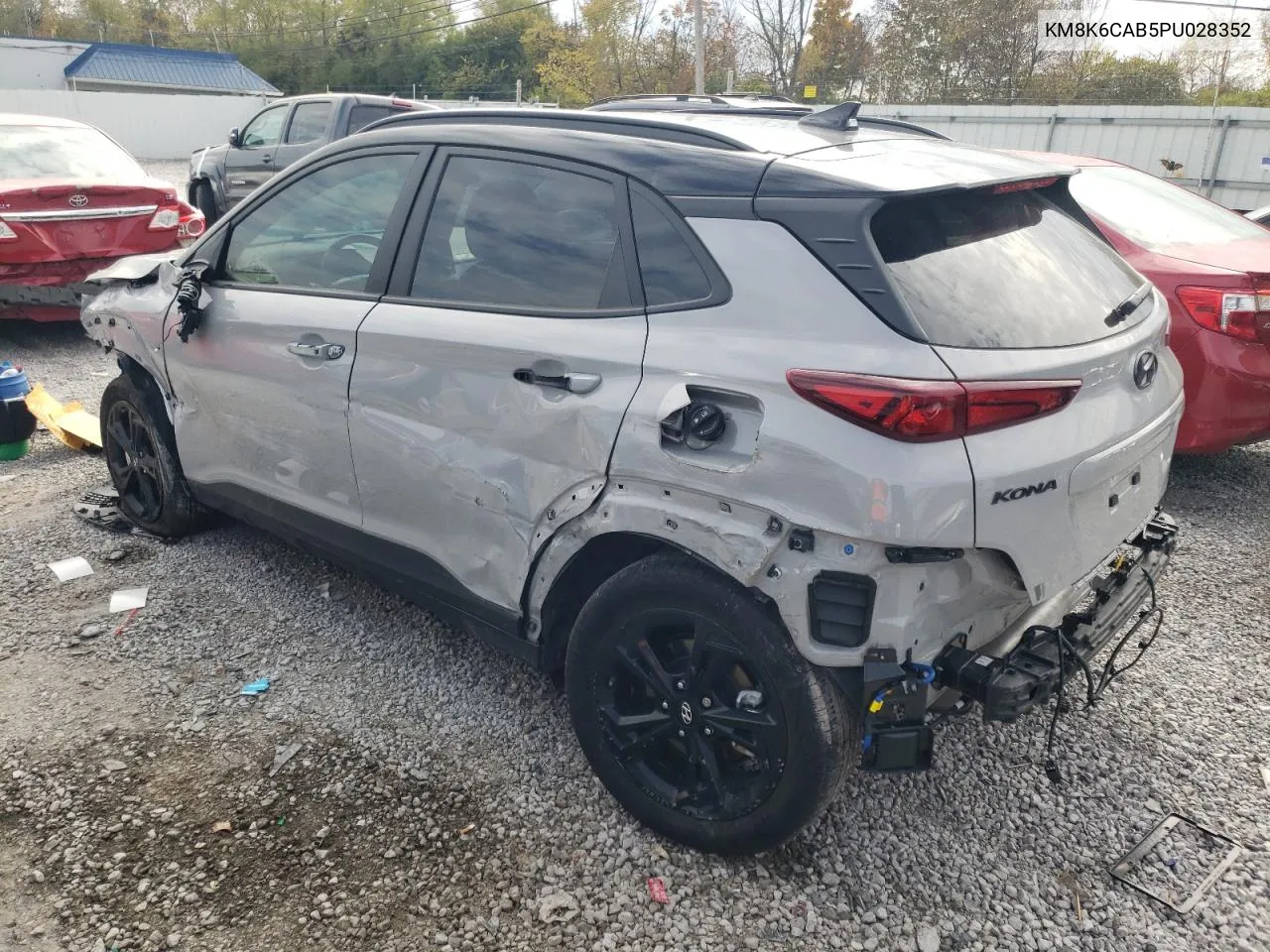 KM8K6CAB5PU028352 2023 Hyundai Kona Sel