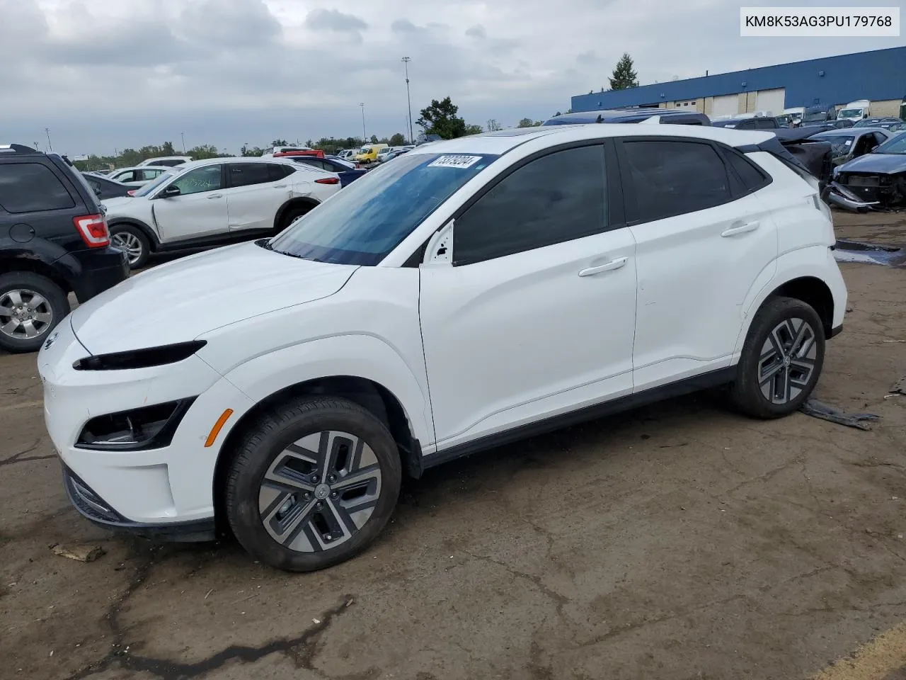 2023 Hyundai Kona Limited VIN: KM8K53AG3PU179768 Lot: 73379204