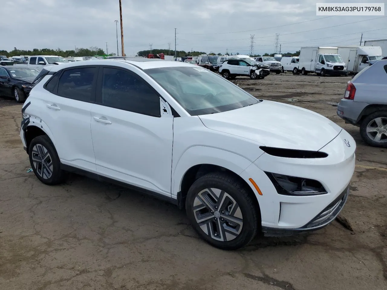 2023 Hyundai Kona Limited VIN: KM8K53AG3PU179768 Lot: 73379204