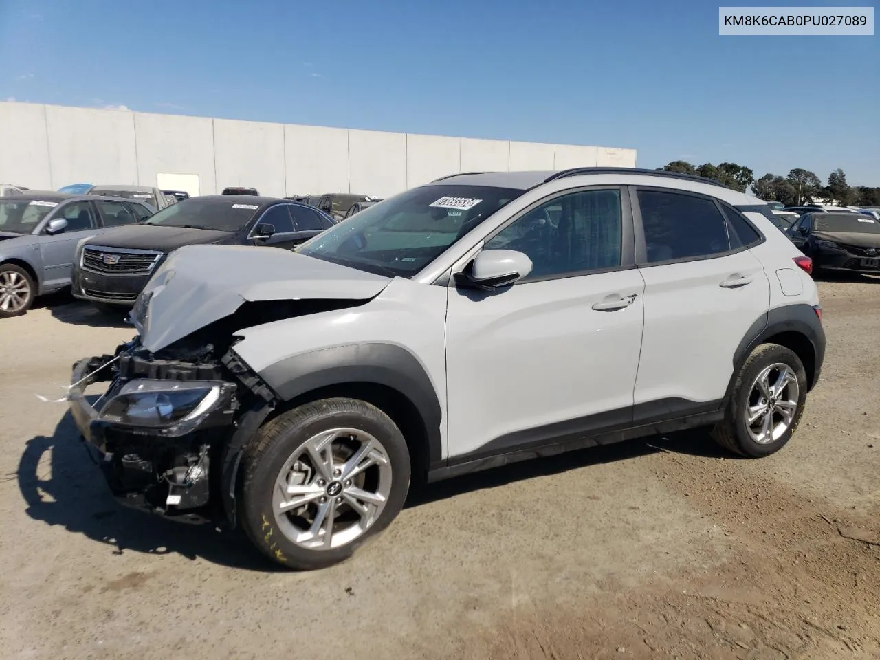 2023 Hyundai Kona Sel VIN: KM8K6CAB0PU027089 Lot: 73693534