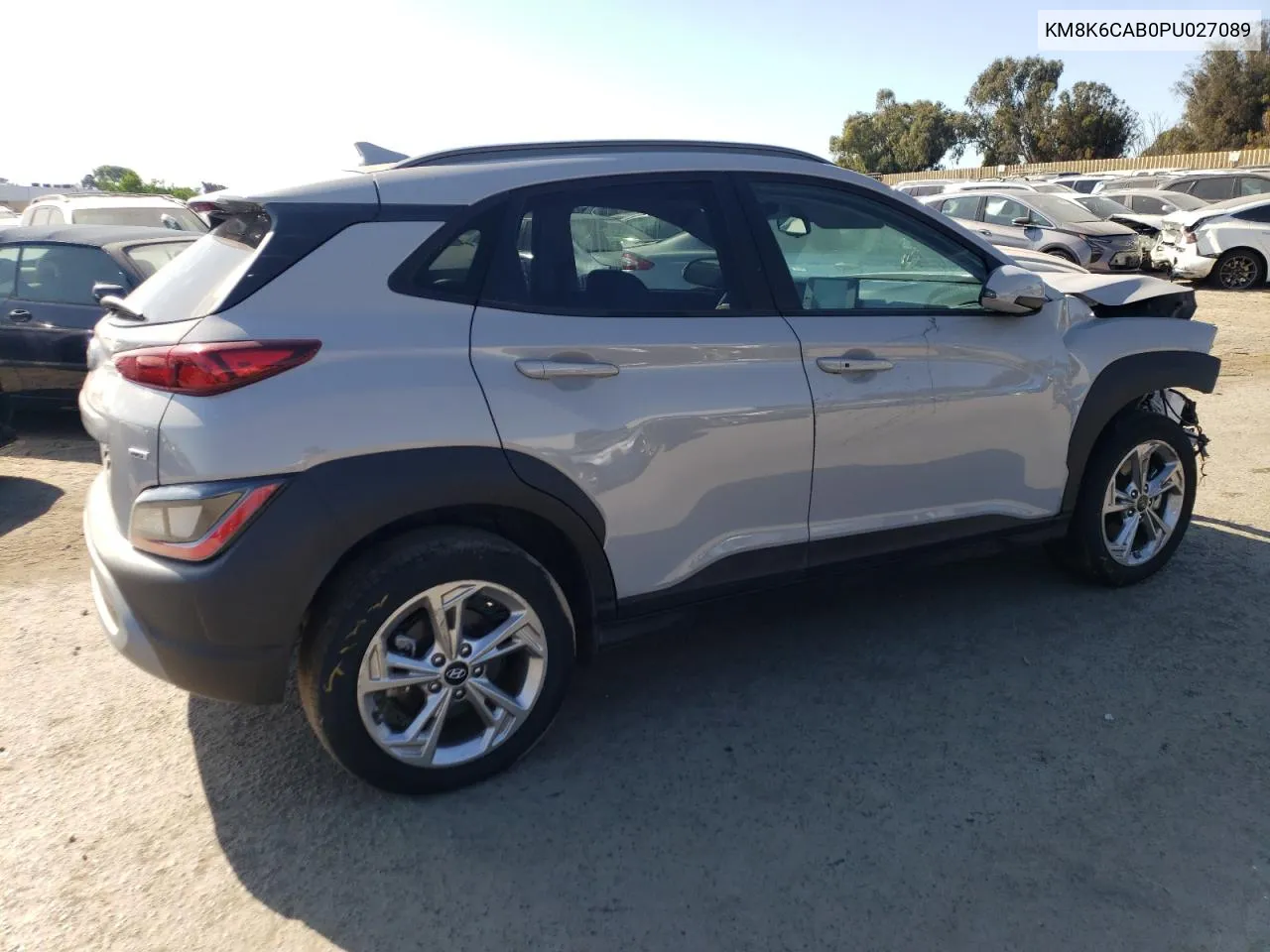 2023 Hyundai Kona Sel VIN: KM8K6CAB0PU027089 Lot: 73693534