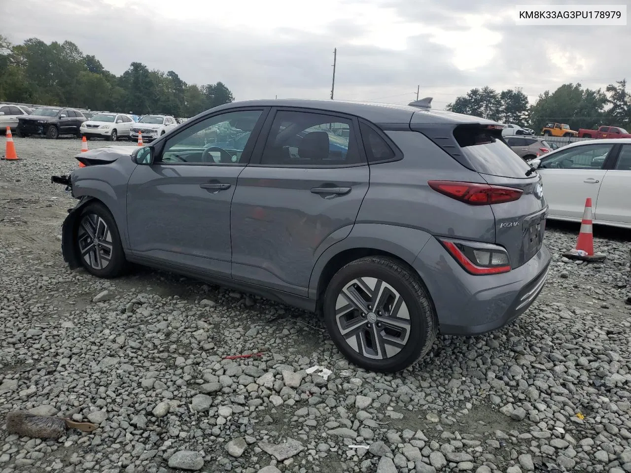 2023 Hyundai Kona Sel VIN: KM8K33AG3PU178979 Lot: 73738724