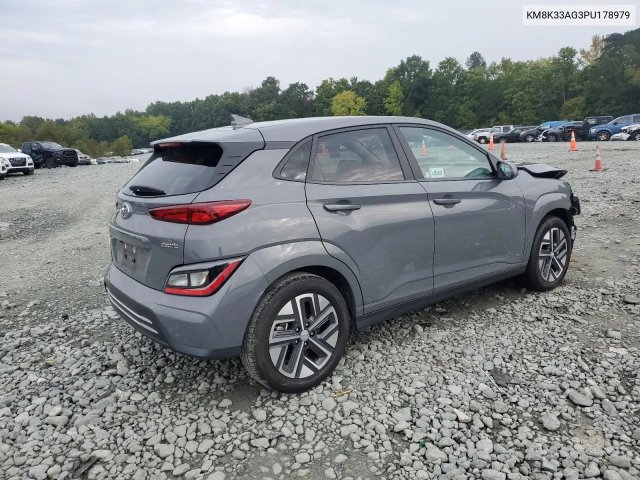 2023 Hyundai Kona Sel VIN: KM8K33AG3PU178979 Lot: 73738724