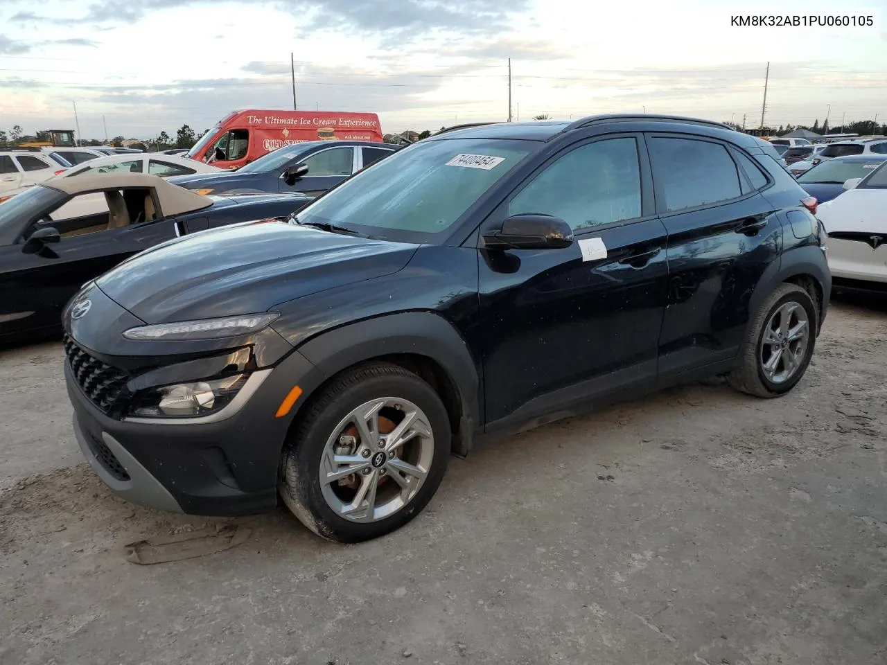 2023 Hyundai Kona Sel VIN: KM8K32AB1PU060105 Lot: 74400464