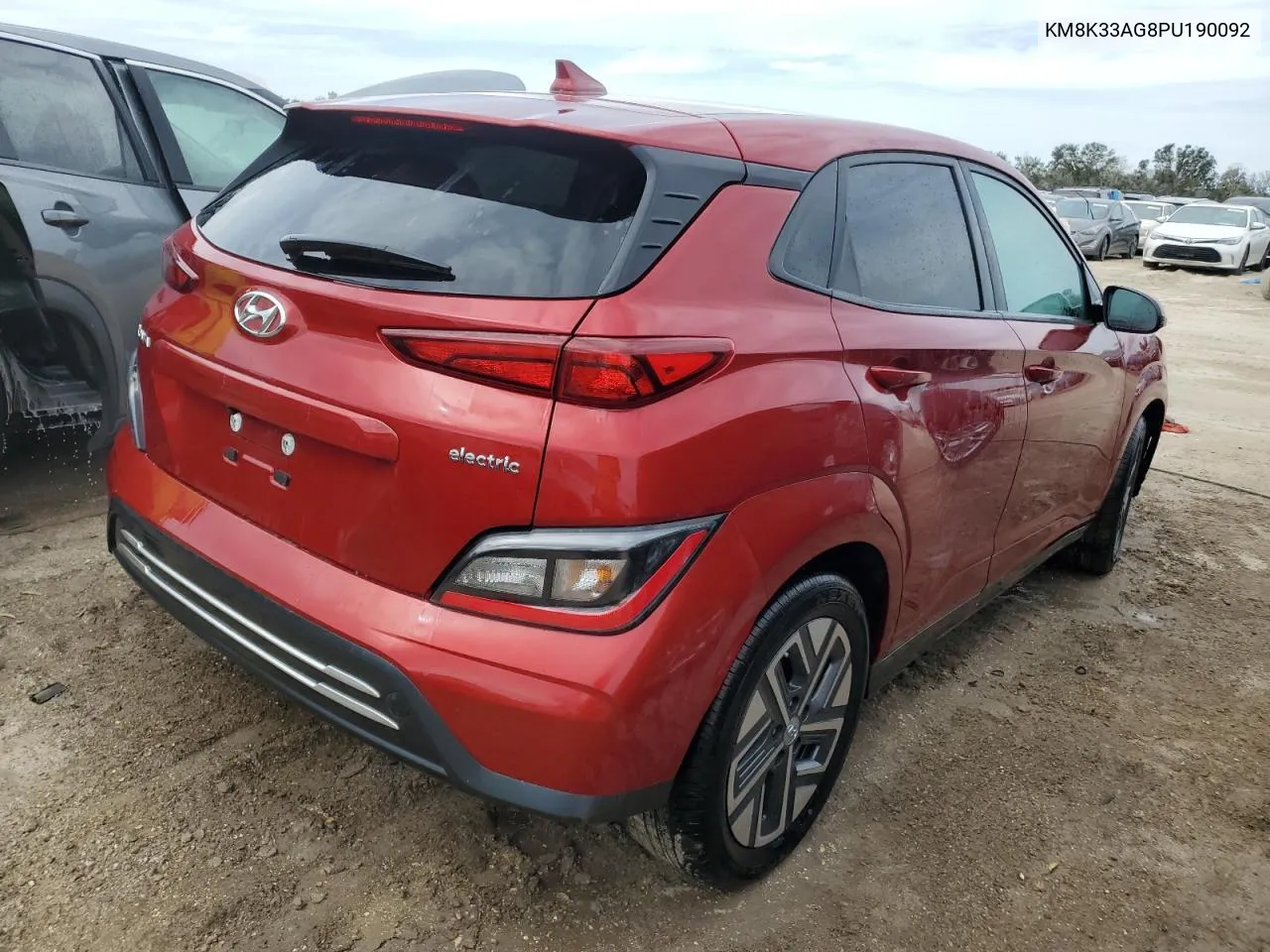 2023 Hyundai Kona Sel VIN: KM8K33AG8PU190092 Lot: 74427304