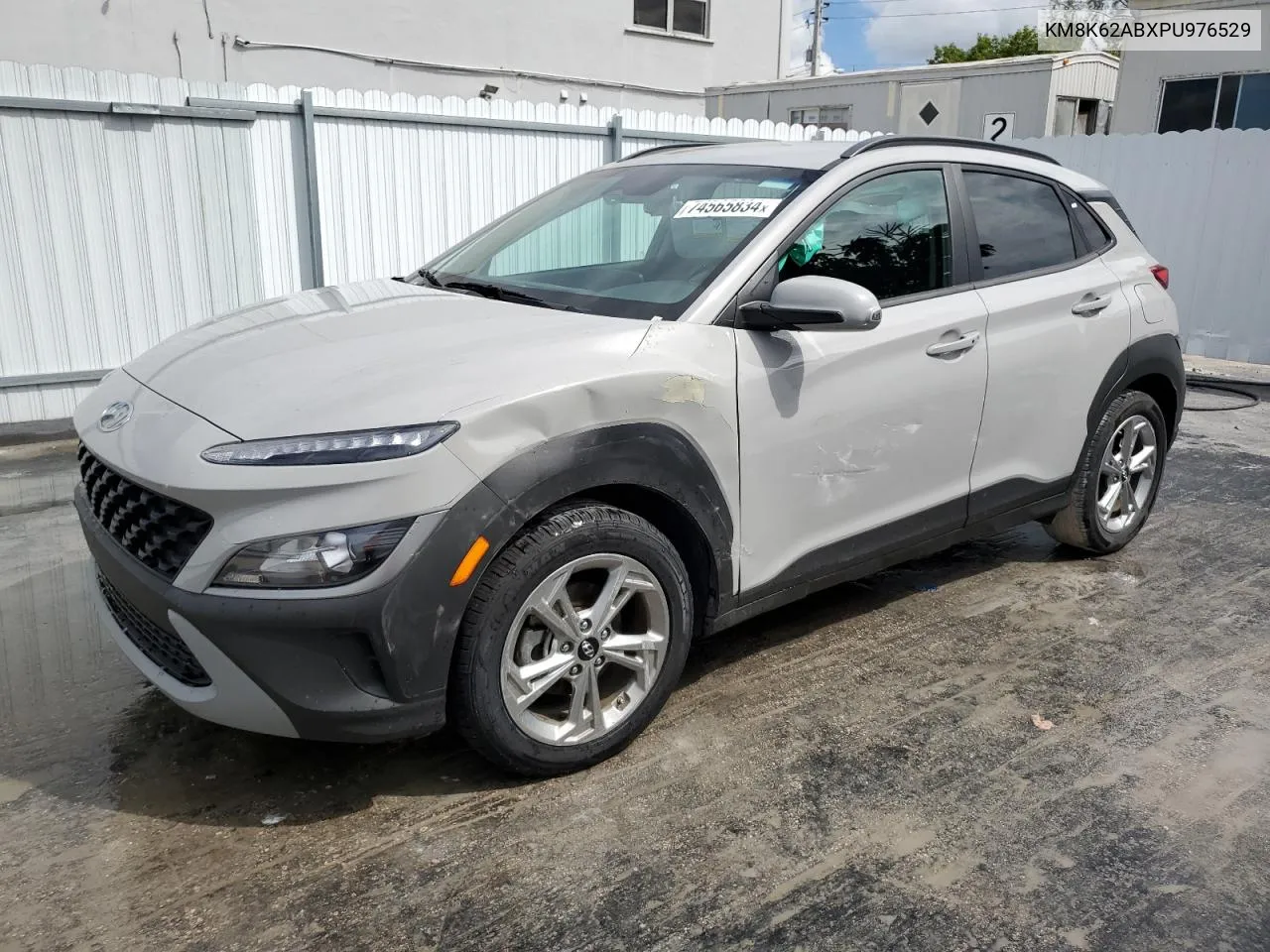 2023 Hyundai Kona Sel VIN: KM8K62ABXPU976529 Lot: 74565834