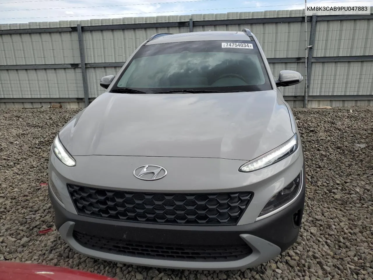 2023 Hyundai Kona Sel VIN: KM8K3CAB9PU047883 Lot: 74754034