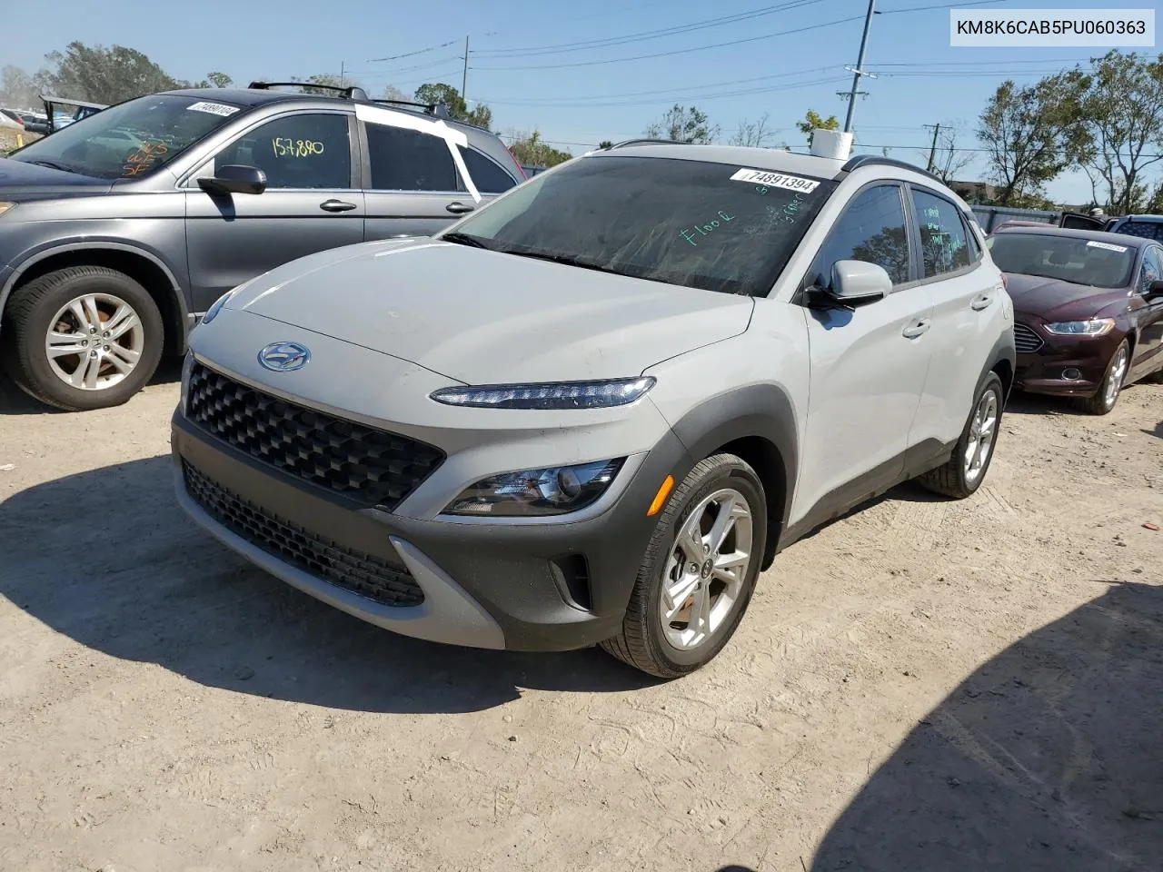 2023 Hyundai Kona Sel VIN: KM8K6CAB5PU060363 Lot: 74891394