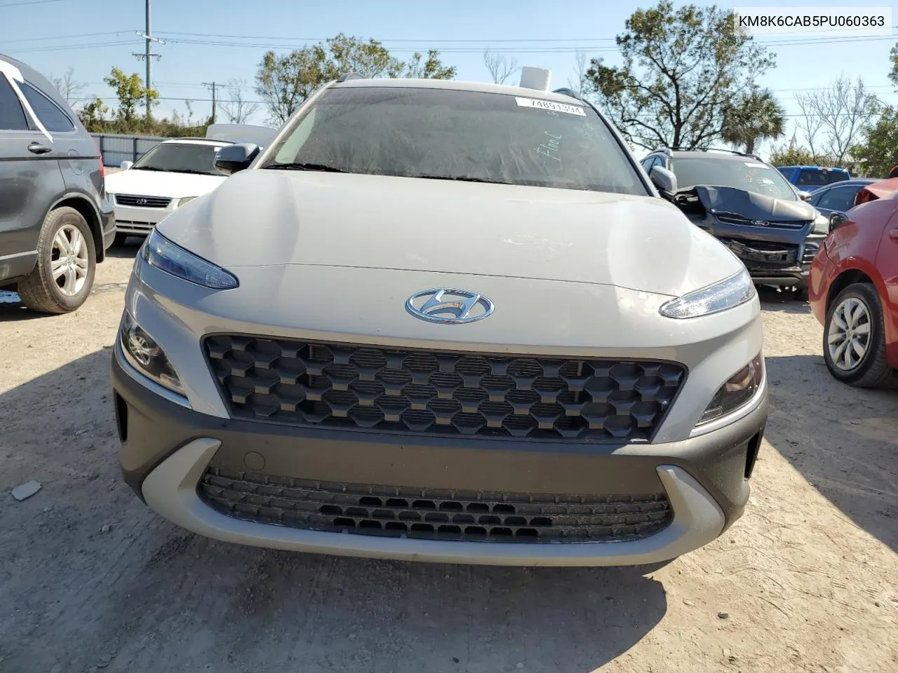 2023 Hyundai Kona Sel VIN: KM8K6CAB5PU060363 Lot: 74891394