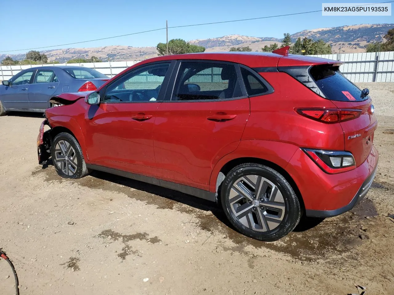 2023 Hyundai Kona Se VIN: KM8K23AG5PU193535 Lot: 76330734