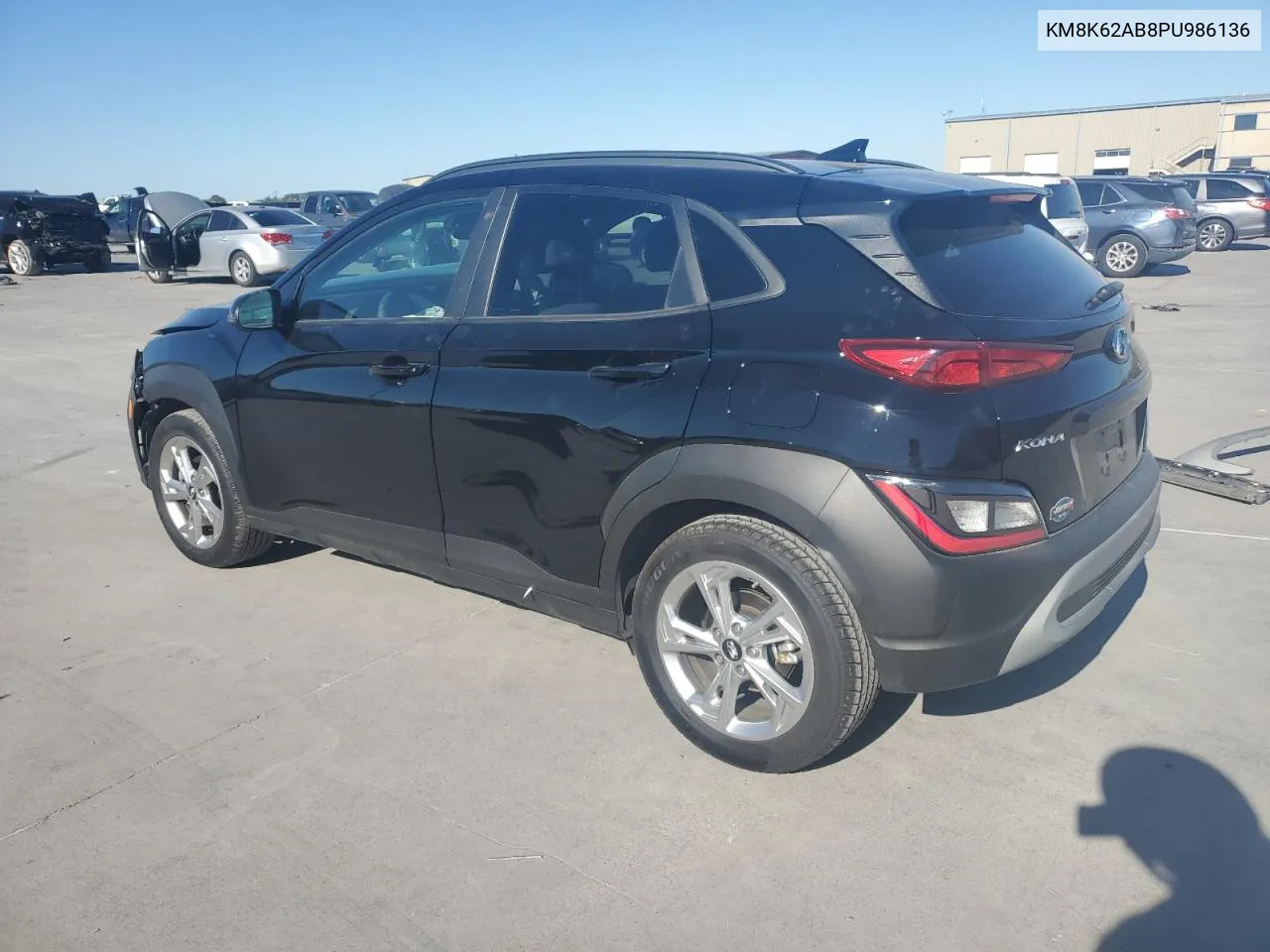 2023 Hyundai Kona Sel VIN: KM8K62AB8PU986136 Lot: 76336514