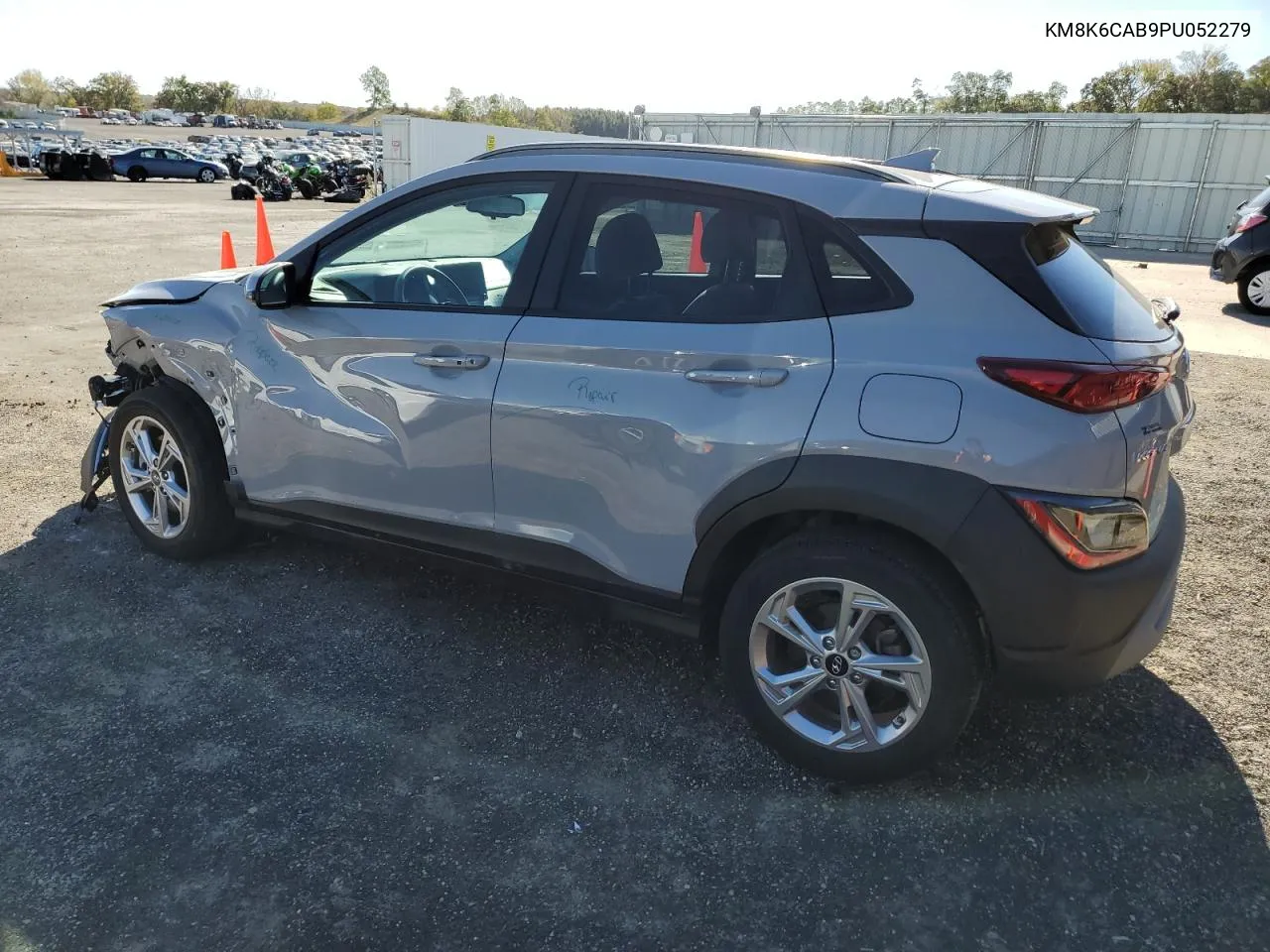 2023 Hyundai Kona Sel VIN: KM8K6CAB9PU052279 Lot: 76348474