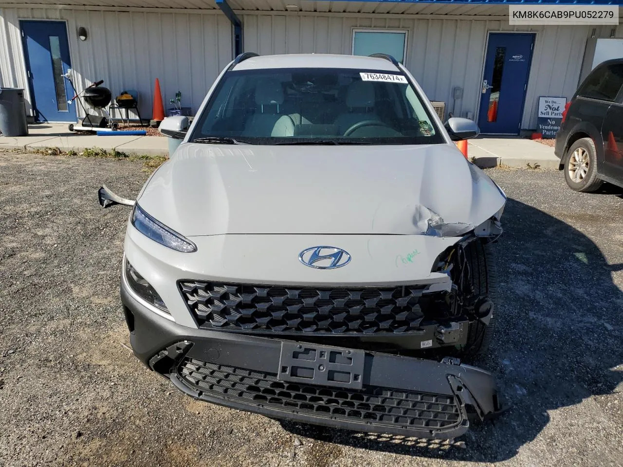 2023 Hyundai Kona Sel VIN: KM8K6CAB9PU052279 Lot: 76348474