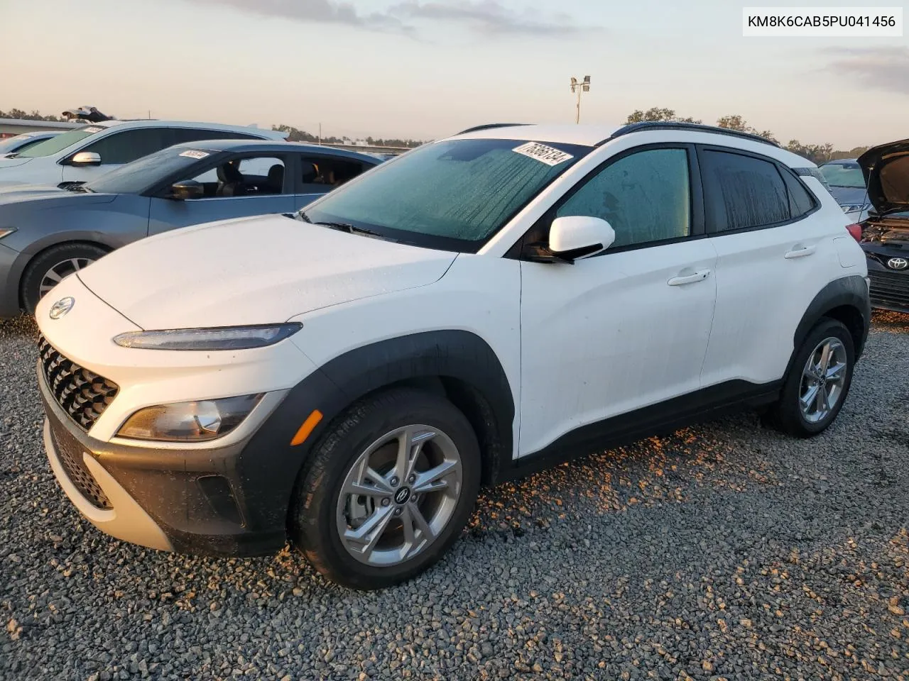 2023 Hyundai Kona Sel VIN: KM8K6CAB5PU041456 Lot: 76366134