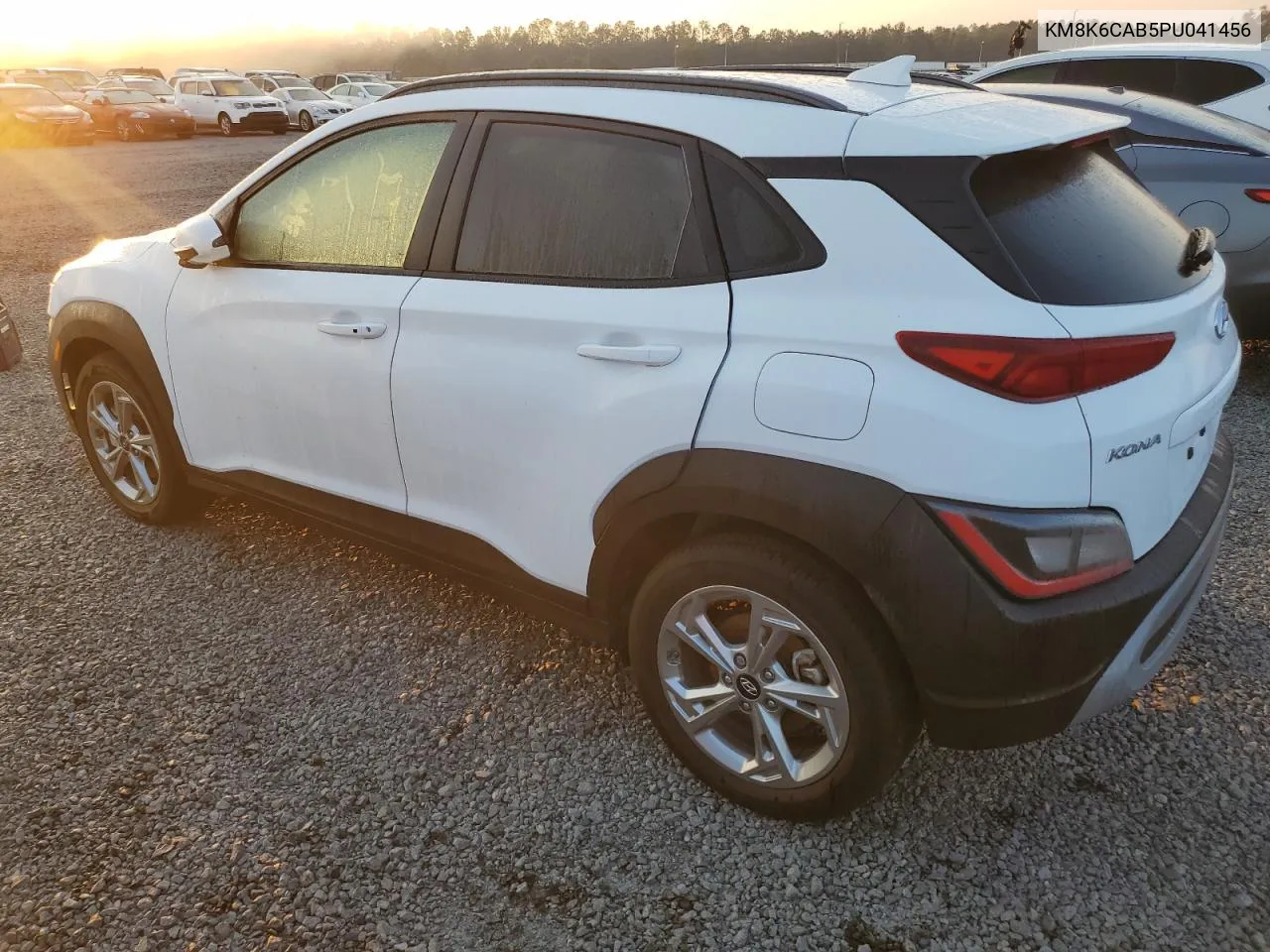 2023 Hyundai Kona Sel VIN: KM8K6CAB5PU041456 Lot: 76366134