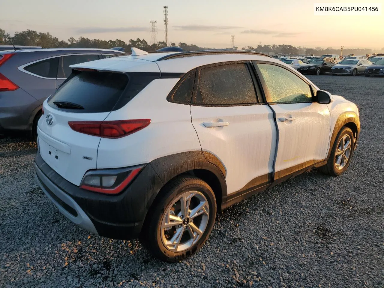 2023 Hyundai Kona Sel VIN: KM8K6CAB5PU041456 Lot: 76366134