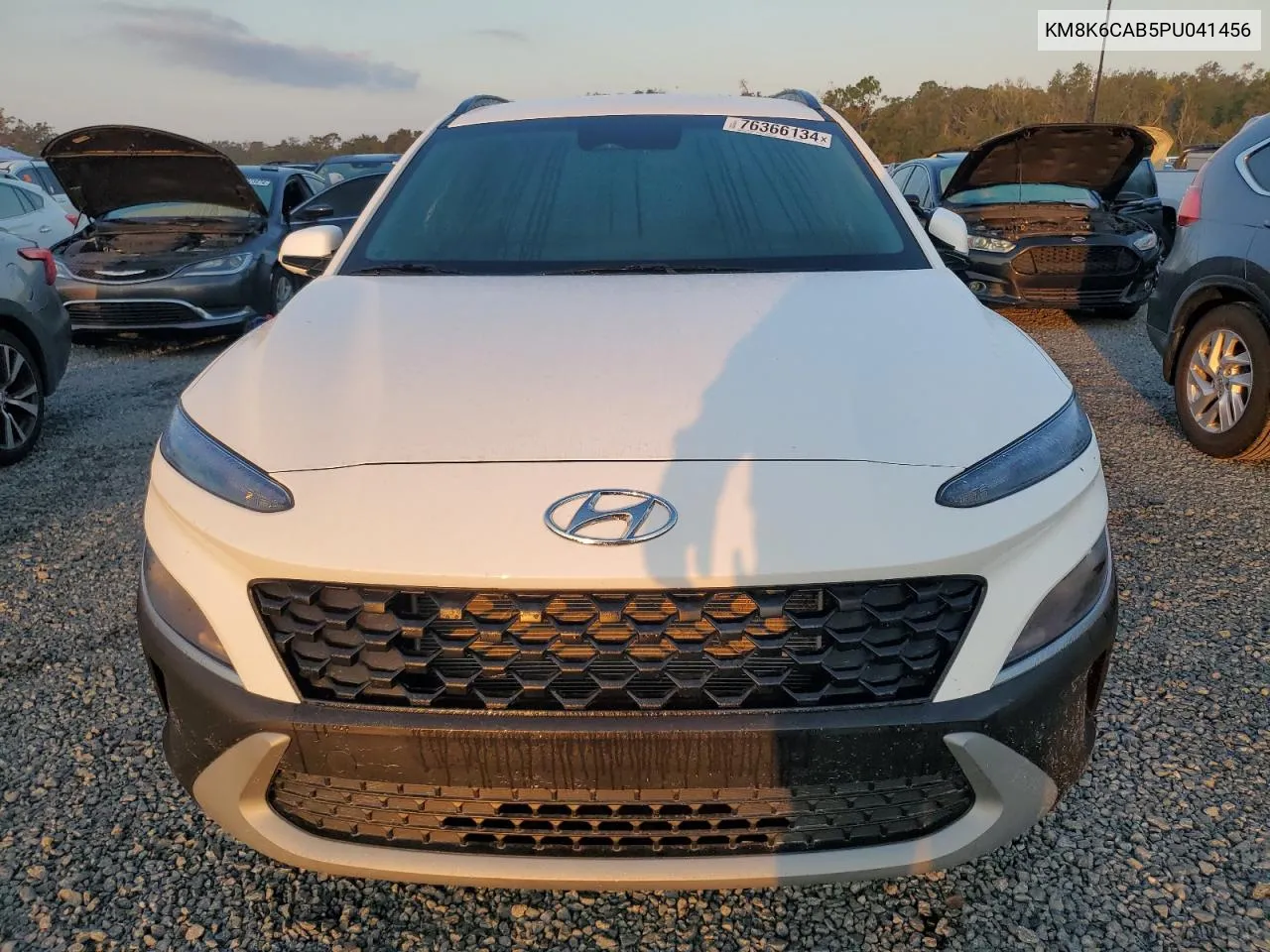 2023 Hyundai Kona Sel VIN: KM8K6CAB5PU041456 Lot: 76366134