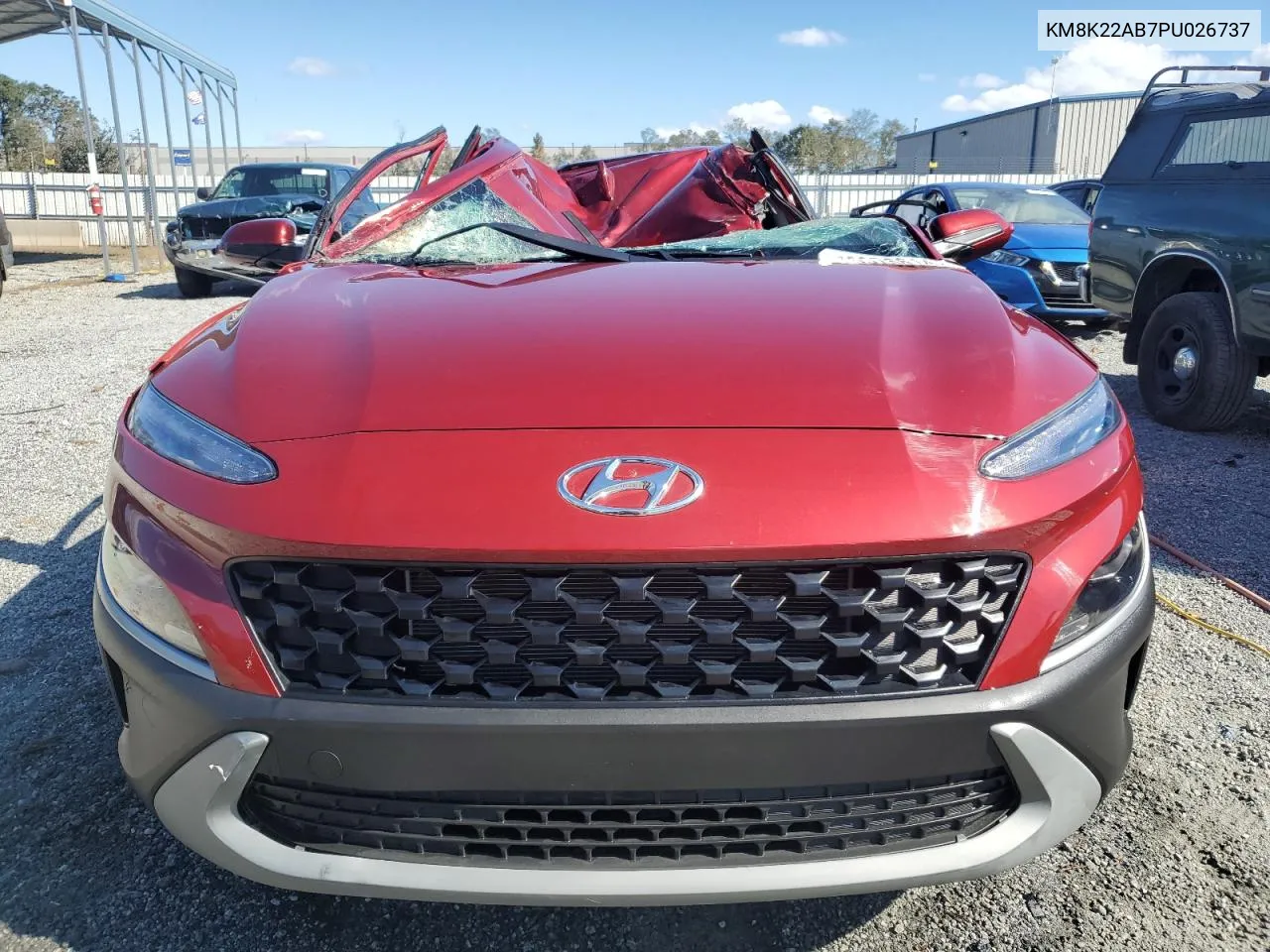 2023 Hyundai Kona Se VIN: KM8K22AB7PU026737 Lot: 76378614