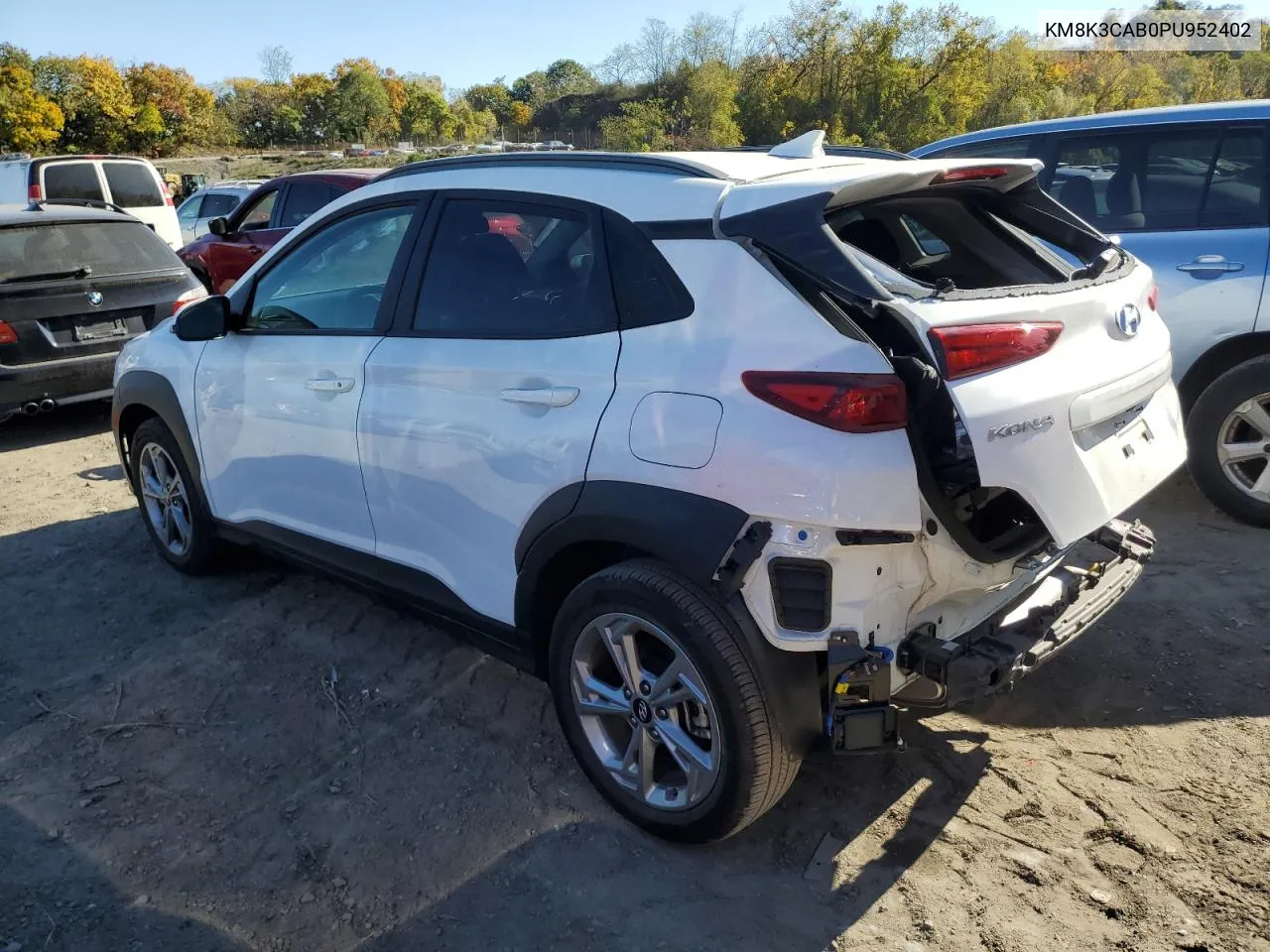 2023 Hyundai Kona Sel VIN: KM8K3CAB0PU952402 Lot: 76615974