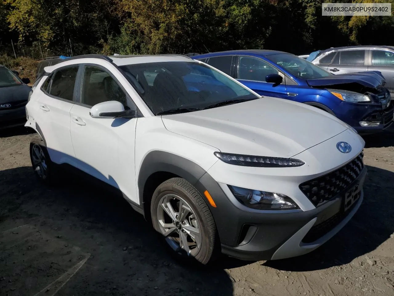 2023 Hyundai Kona Sel VIN: KM8K3CAB0PU952402 Lot: 76615974