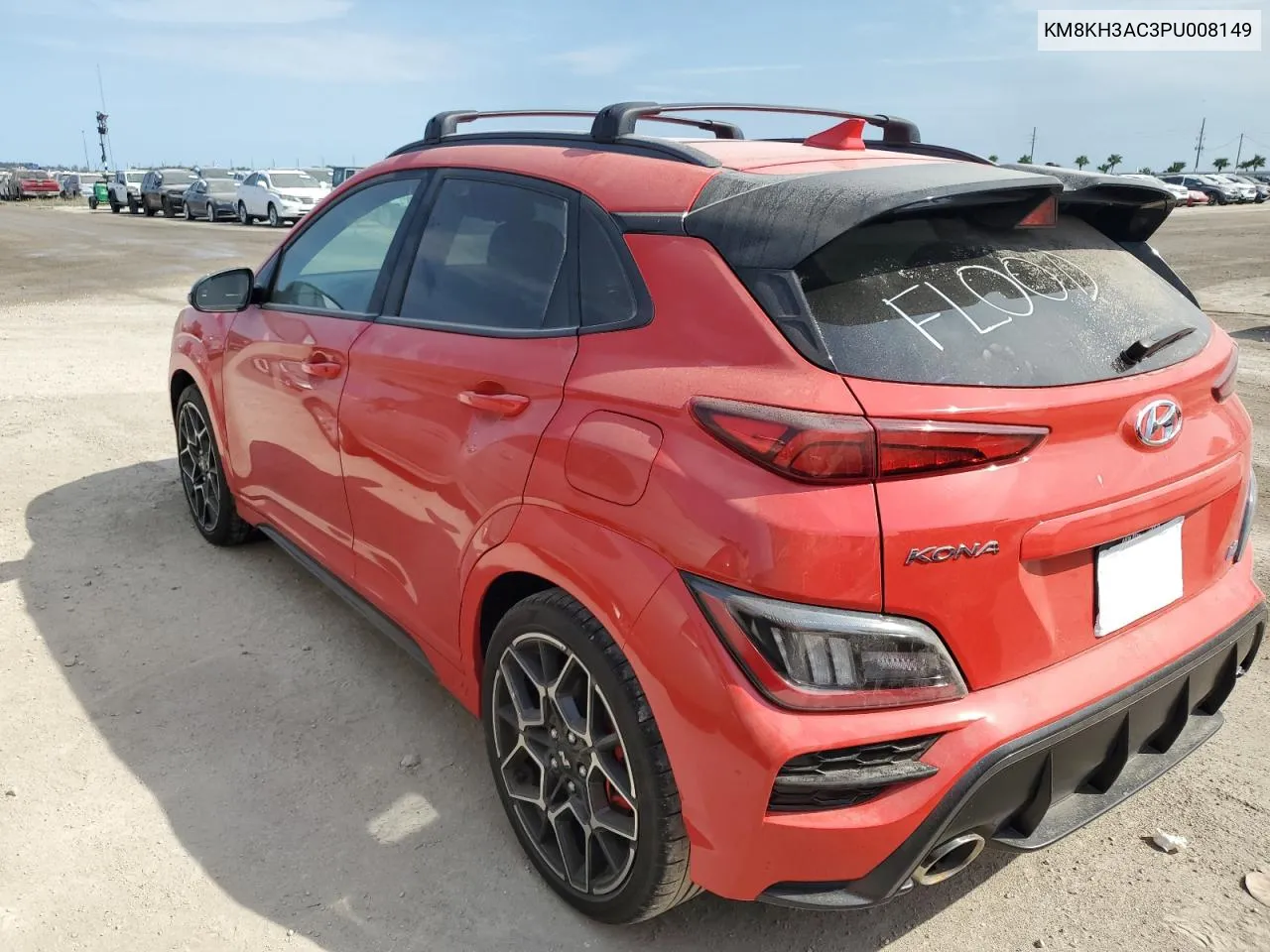 2023 Hyundai Kona N Base VIN: KM8KH3AC3PU008149 Lot: 76629844