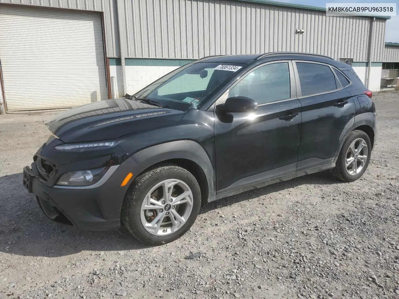 2023 Hyundai Kona Sel VIN: KM8K6CAB9PU963518 Lot: 76861334