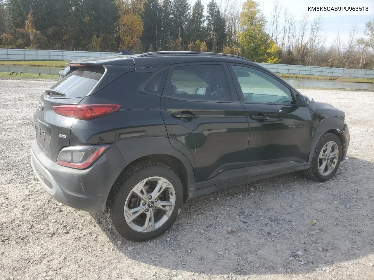 2023 Hyundai Kona Sel VIN: KM8K6CAB9PU963518 Lot: 76861334