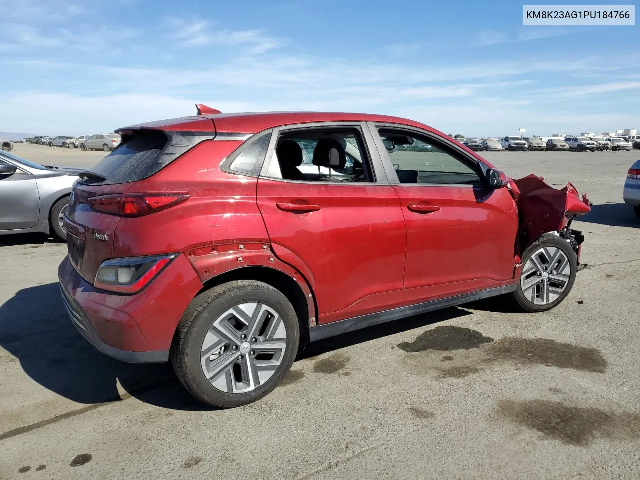 2023 Hyundai Kona Se VIN: KM8K23AG1PU184766 Lot: 76988914