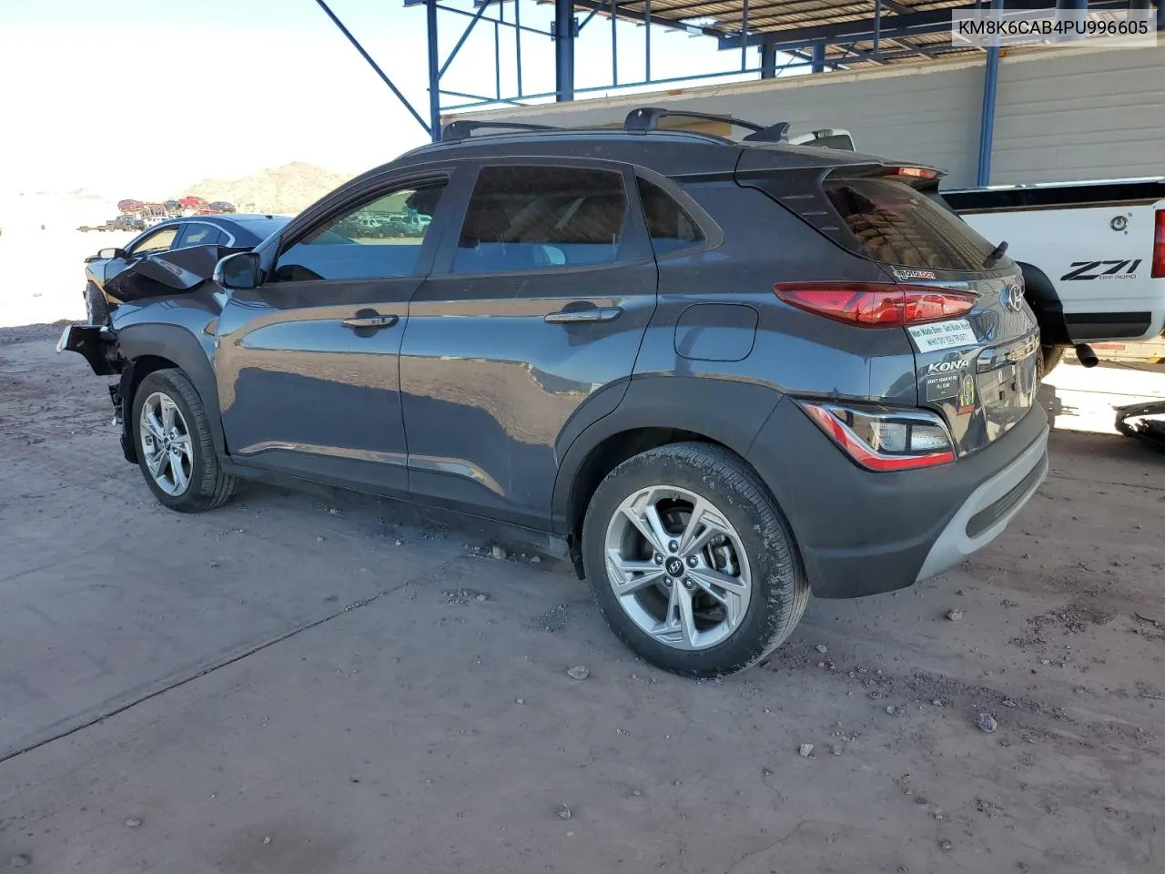 2023 Hyundai Kona Sel VIN: KM8K6CAB4PU996605 Lot: 77159854