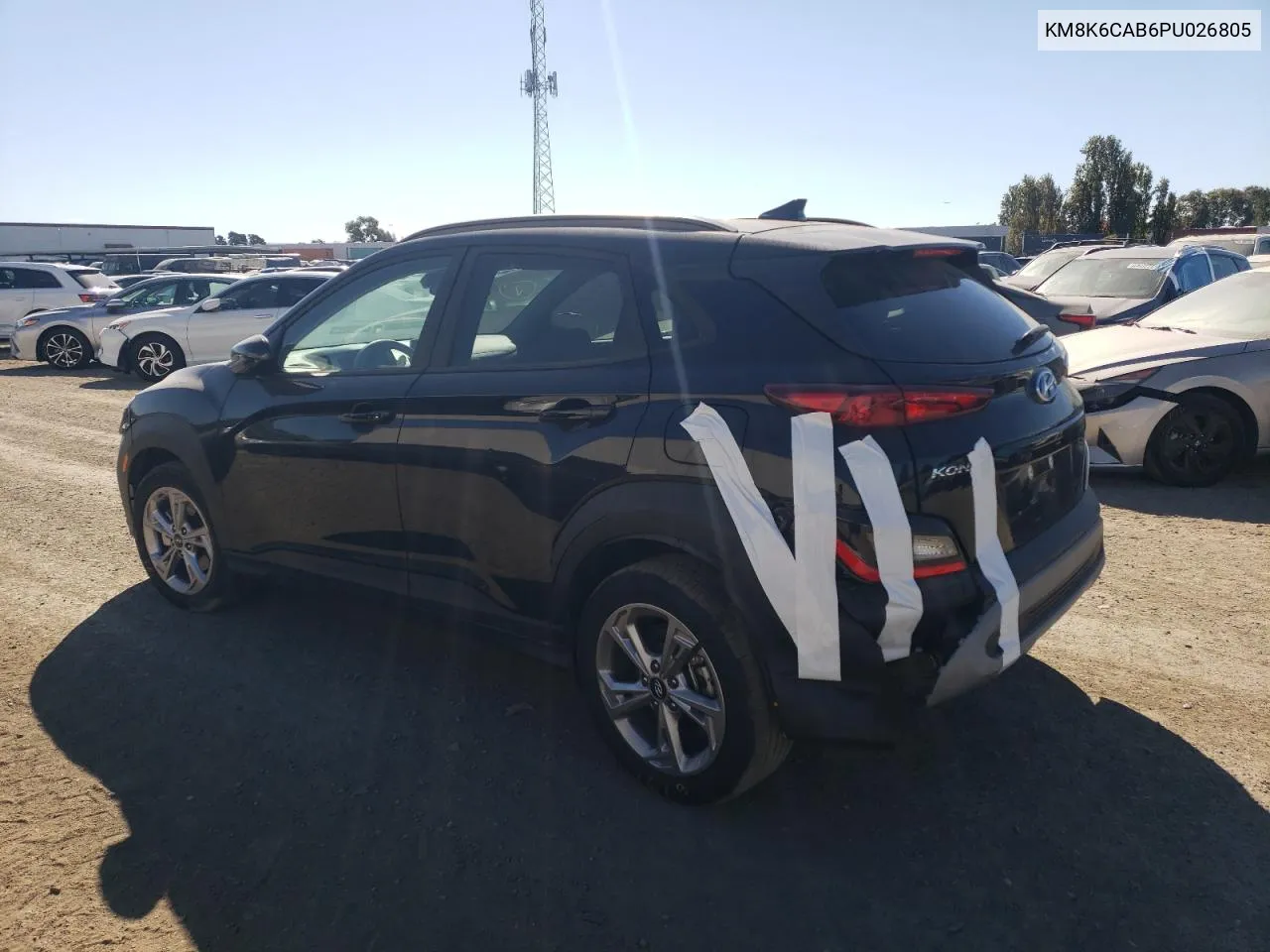 2023 Hyundai Kona Sel VIN: KM8K6CAB6PU026805 Lot: 77178654