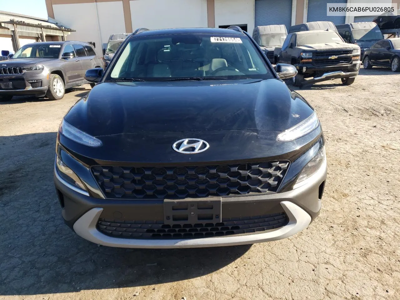 2023 Hyundai Kona Sel VIN: KM8K6CAB6PU026805 Lot: 77178654