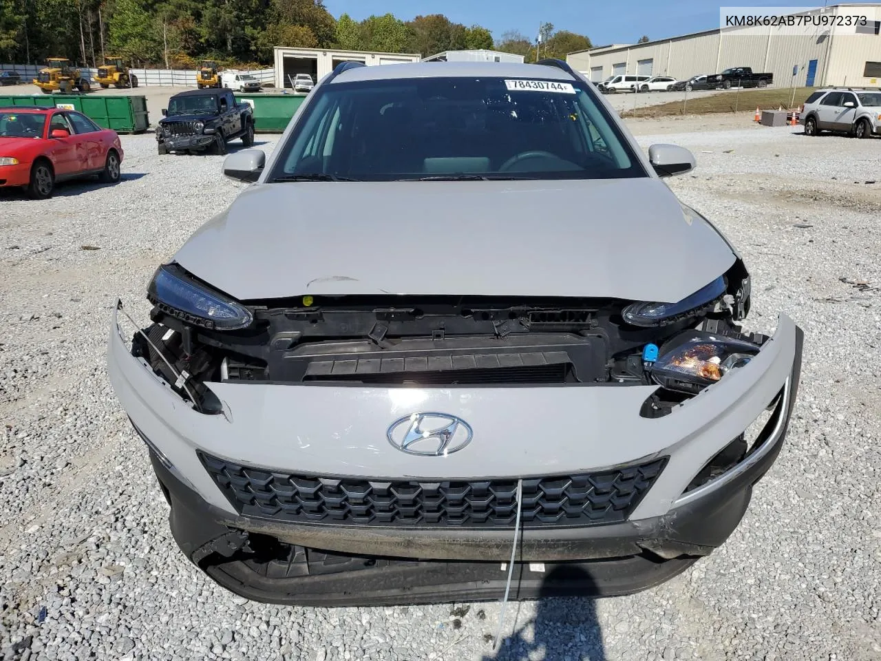 2023 Hyundai Kona Sel VIN: KM8K62AB7PU972373 Lot: 78430744