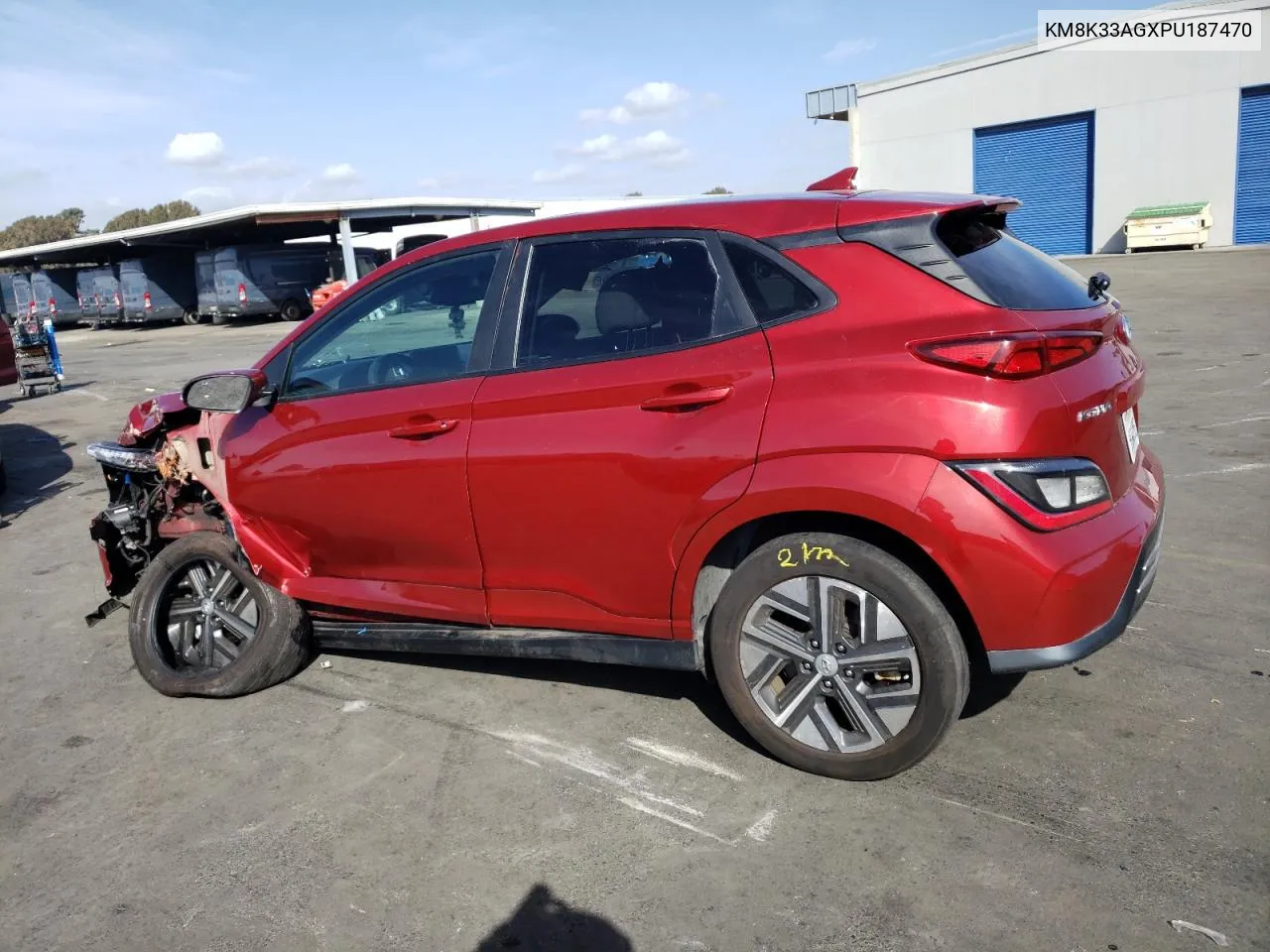 2023 Hyundai Kona Sel VIN: KM8K33AGXPU187470 Lot: 79135824