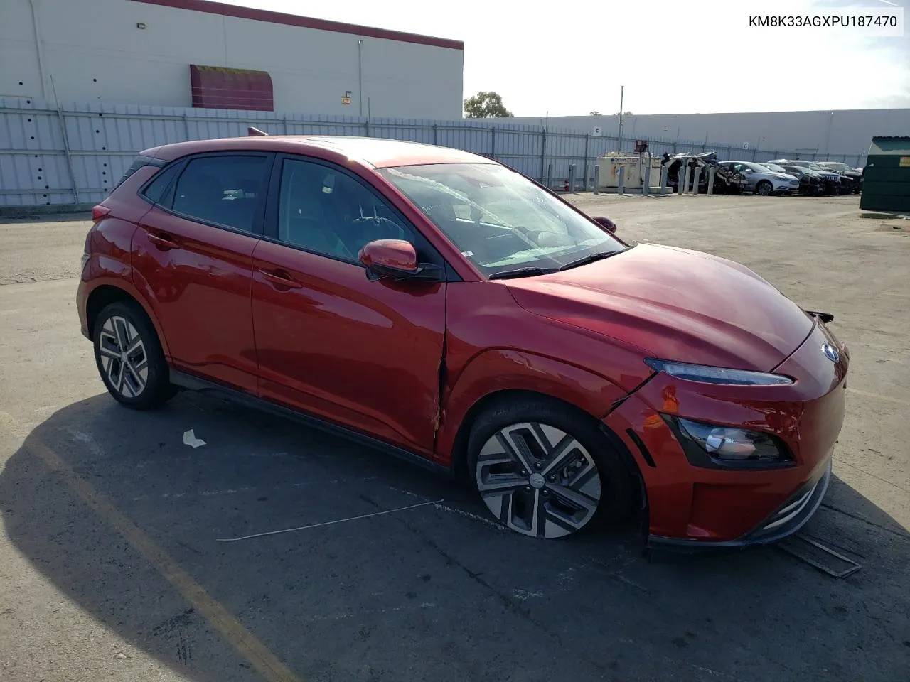 2023 Hyundai Kona Sel VIN: KM8K33AGXPU187470 Lot: 79135824